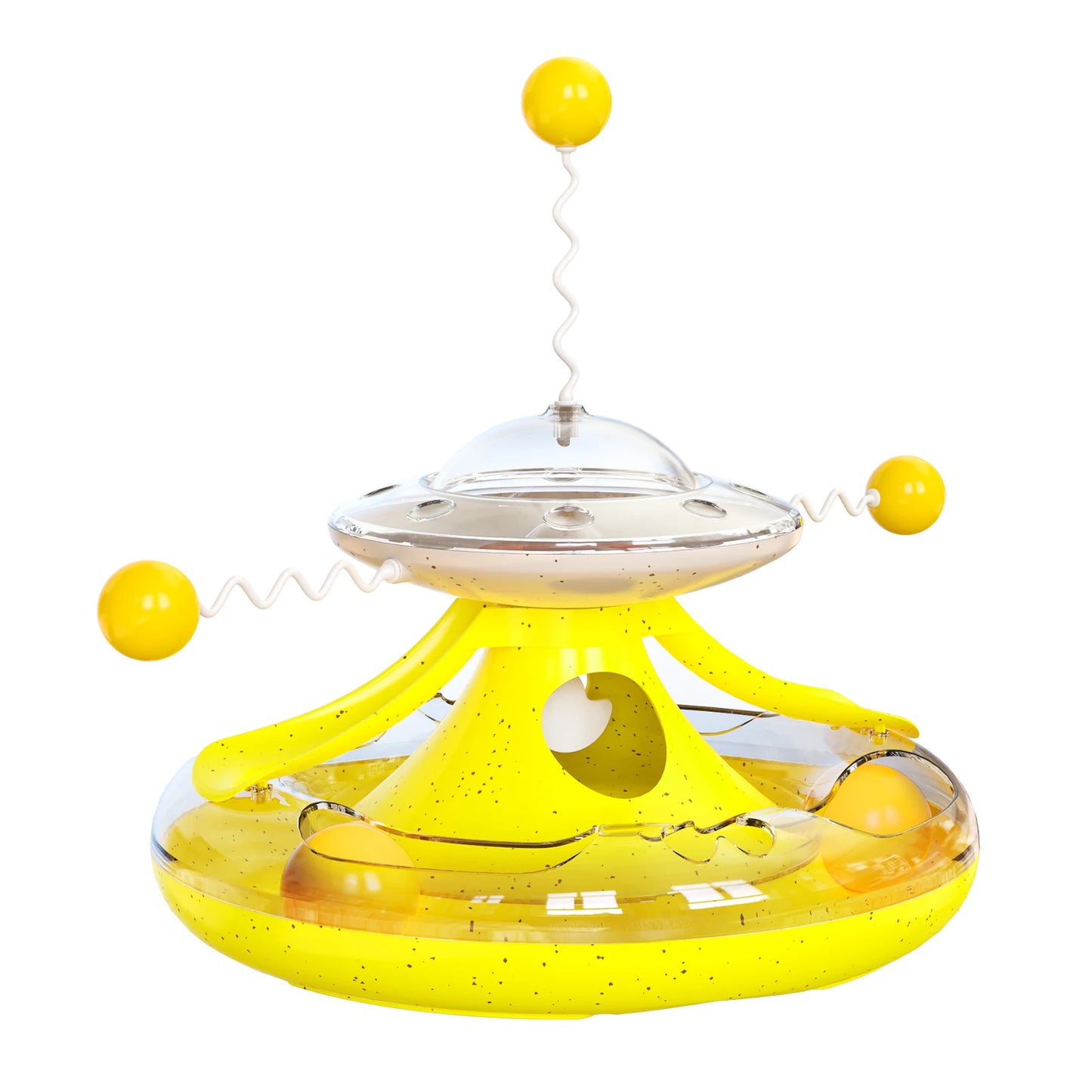 Jouet Multifonction Chat 🧠 Stimulation QI + Distributeur | 30cm