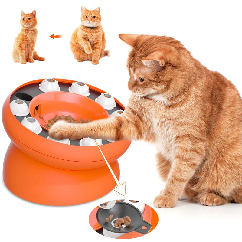Gamelle Anti-Glouton Chat 🐾 Réduit Vitesse x10 + Santé