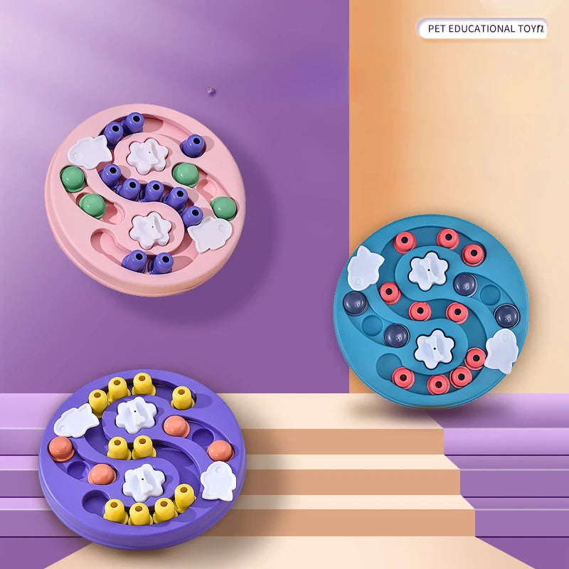 Jouet Puzzle pour Chien 🧠 - Mangeoire Anti-Glouton - Entraîne le QI