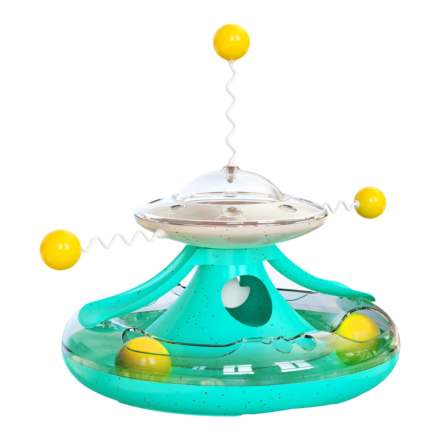 Jouet Multifonction Chat 🧠 Stimulation QI + Distributeur | 30cm