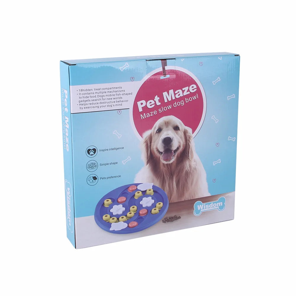 Jouet Puzzle pour Chien 🧠 - Mangeoire Anti-Glouton - Entraîne le QI