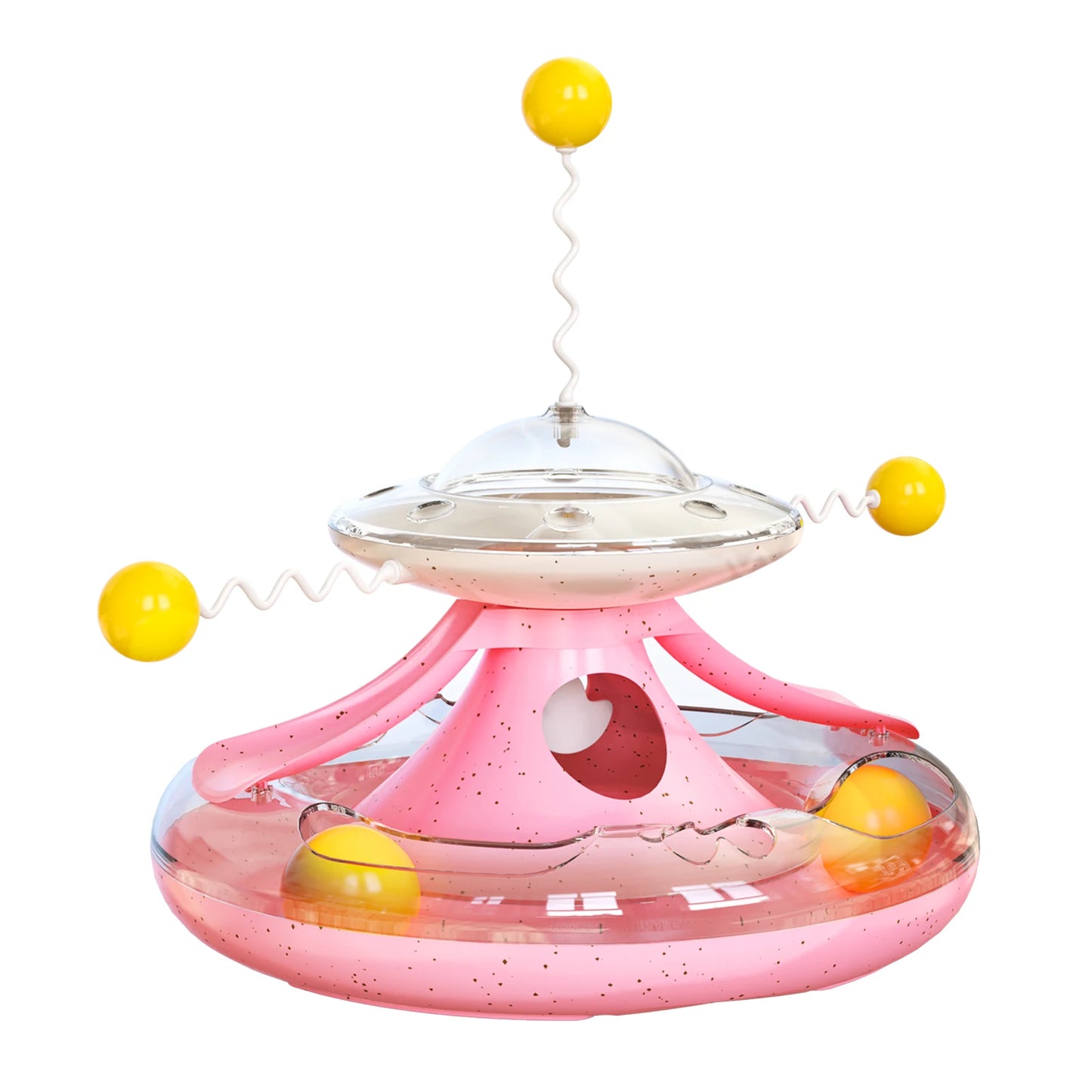 Jouet Multifonction Chat 🧠 Stimulation QI + Distributeur | 30cm
