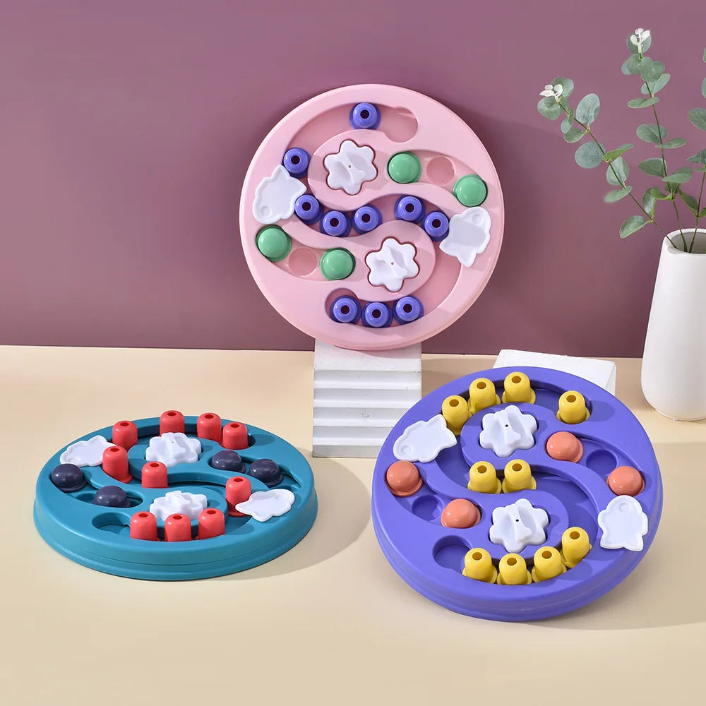 Jouet Puzzle pour Chien 🧠 - Mangeoire Anti-Glouton - Entraîne le QI