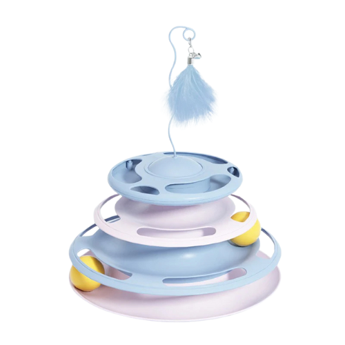 Jouet Tourniquet Chat 🛸 Stimule QI + Mengeoire bon pour la Santé